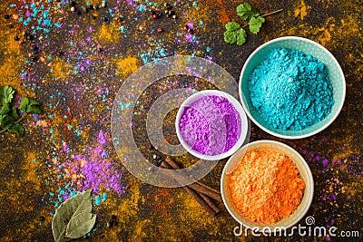 Indian Holi concept Stock Photo