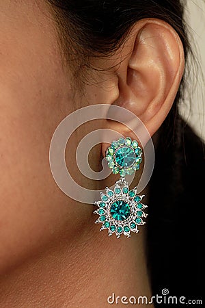 Indian Jewellery. Stock Photo