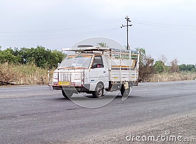 Indian local car Editorial Stock Photo