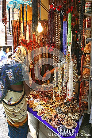 Indian market Editorial Stock Photo