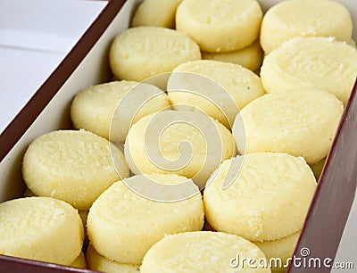 Indian Sweet - Peda Stock Photo