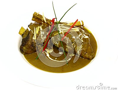 Indian meat dish Stock Photo