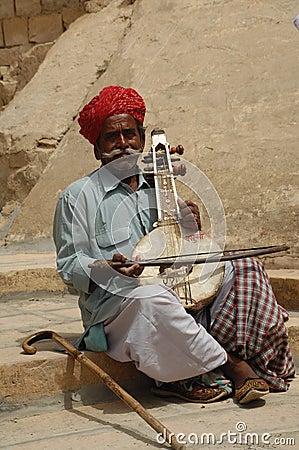 Indian Old man in getup Editorial Stock Photo