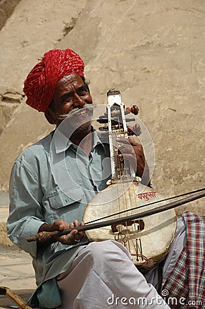 Indian Old man in getup Editorial Stock Photo