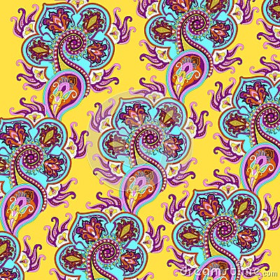 Indian pattern Vector Illustration