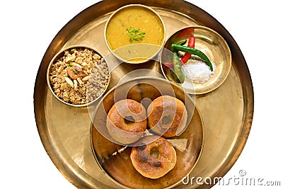 Indian Rajasthani food Stock Photo