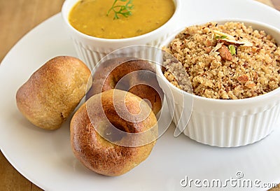 Indian Rajasthani food Stock Photo