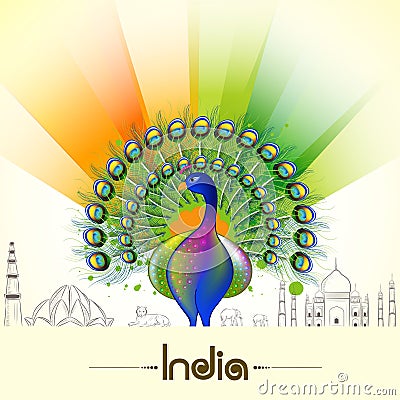 Indian Republic Day and Independence Day celebrations concept. Stock Photo