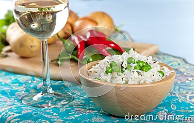 Indian rice Stock Photo