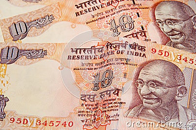 Indian Rupee Stock Photo