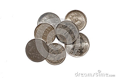 Indian rupees Stock Photo