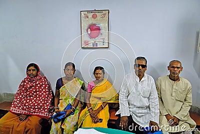 Indian Rural Hospital Editorial Stock Photo