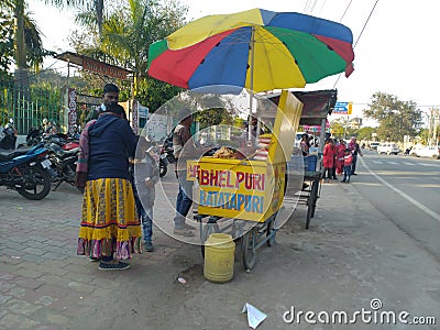 Indian shop maul market village Editorial Stock Photo