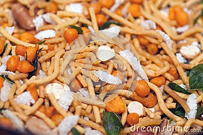Indian snacks Stock Photo