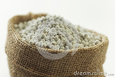 Indian spices-White pepper. Stock Photo