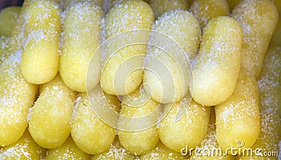 Indian sweet rolls Stock Photo