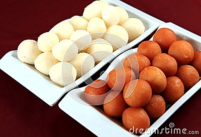 Indian sweets Stock Photo