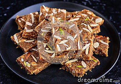 Indian Sweets - Khorak Mithai Stock Photo