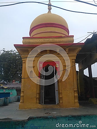 Indian tample god of shiv ji Stock Photo