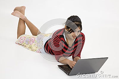 Indian Teen Stock Photo