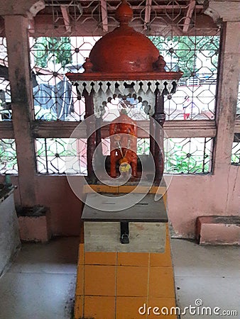 Indian temple in mumbai location.. Stock Photo