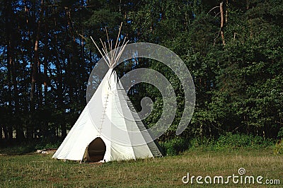 Indian Tent for Children Stock Photo