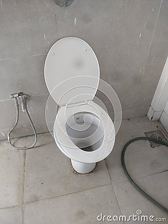 Indian toilet seat Editorial Stock Photo