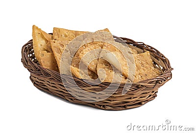 Khari Puri Stock Photo