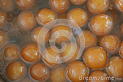 Indian Sweets Gulab Jamun Stock Photo