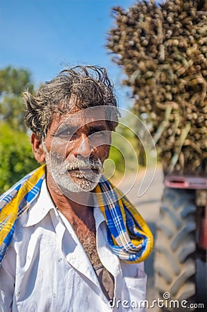 Indian worker Editorial Stock Photo