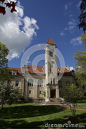 Indiana-Univ-Swain-Bldg_847936.CR2 Stock Photo