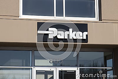 Parker Hannifin Service Center and sales office. Parker Hannifin specializes in motion and control technologies. Editorial Stock Photo