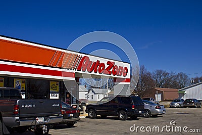 Indianapolis - March 2016: AutoZone Retail Store I Editorial Stock Photo