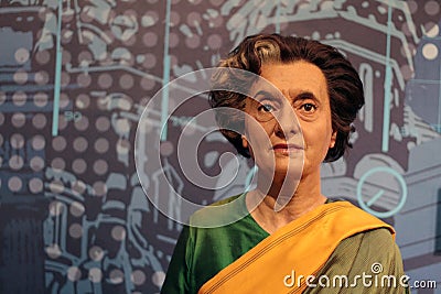 Indira Gandhi Editorial Stock Photo