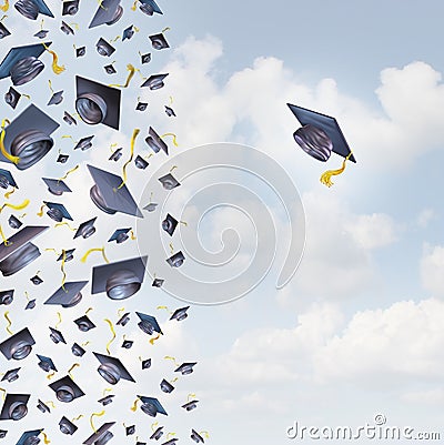 Individual Education Stock Photo