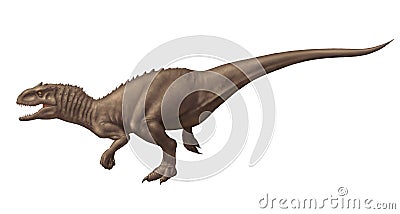 Indominus rex isolated Stock Photo