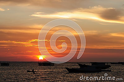 Indonesia, Derawan island, East Kalimantan Stock Photo