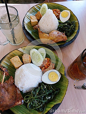 Indonesia tradisional food Stock Photo