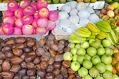 Indonesian fruits Stock Photo