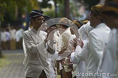 INDONESIAN LEADING PRESIDENTIAL CANDIDATE JOKOWI Editorial Stock Photo