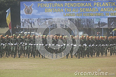 INDONESIAN MILITARY REFORM Editorial Stock Photo