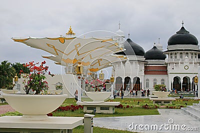 Indonesian muslim architecture, Banda Aceh Stock Photo