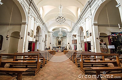 INDOOR CHURCH Editorial Stock Photo