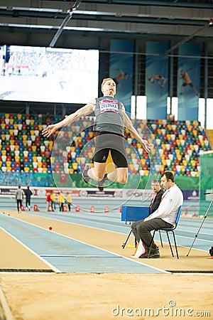 Indoor Cup Championships in Istanbul - Turkey. Editorial Stock Photo