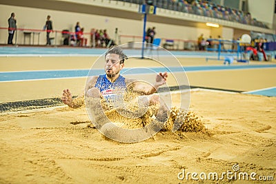 Indoor Cup Championships in Istanbul - Turkey. Editorial Stock Photo