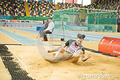 Indoor Cup Championships in Istanbul - Turkey. Editorial Stock Photo