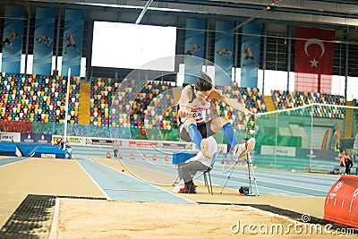 Indoor Cup Championships in Istanbul - Turkey. Editorial Stock Photo