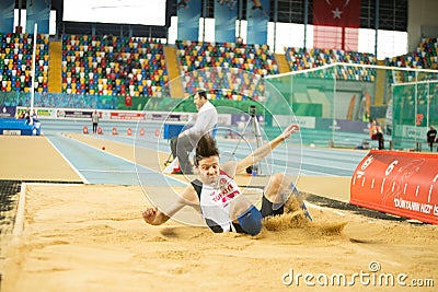 Indoor Cup Championships in Istanbul - Turkey. Editorial Stock Photo