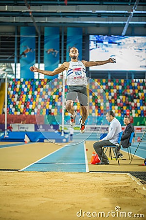 Indoor Cup Championships in Istanbul - Turkey. Editorial Stock Photo