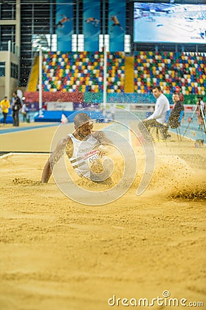 Indoor Cup Championships in Istanbul - Turkey. Editorial Stock Photo